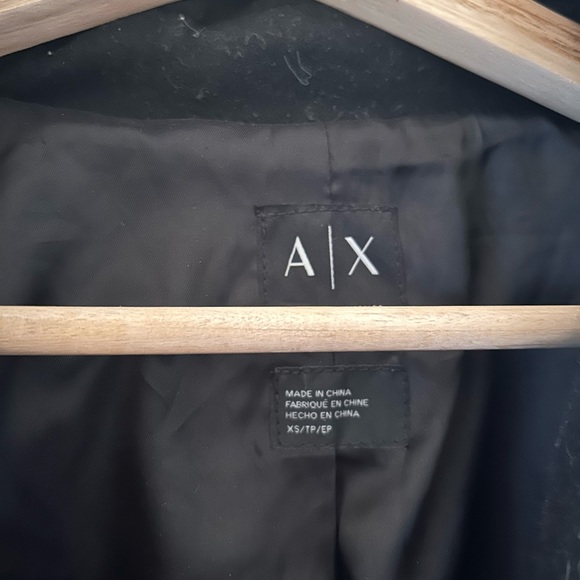 Armani exchange black parka - Picture 2 of 4